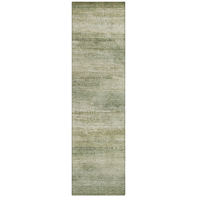 Addison Chantille ACN2089 Abstract Machine Made Transitional Aloe Rug