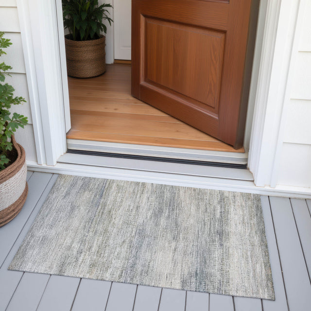 Addison Chantille ACN2089 Abstract Machine Made Transitional Linen Rug