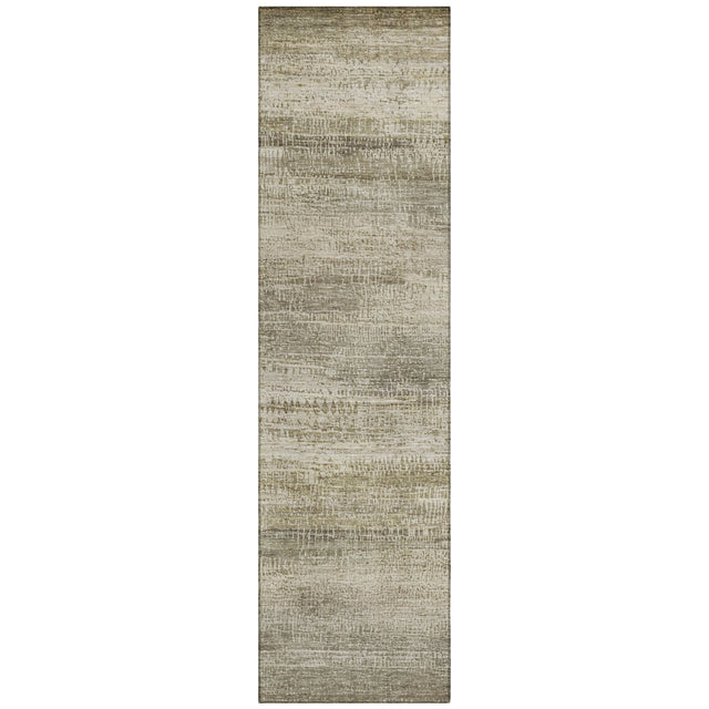 Addison Chantille ACN2089 Abstract Machine Made Transitional Taupe Rug