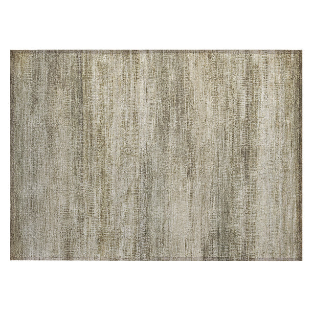 Addison Chantille ACN2089 Abstract Machine Made Transitional Taupe Rug
