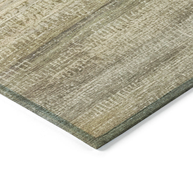 Addison Chantille ACN2089 Abstract Machine Made Transitional Taupe Rug