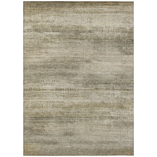 Addison Chantille ACN2089 Abstract Machine Made Transitional Taupe Rug