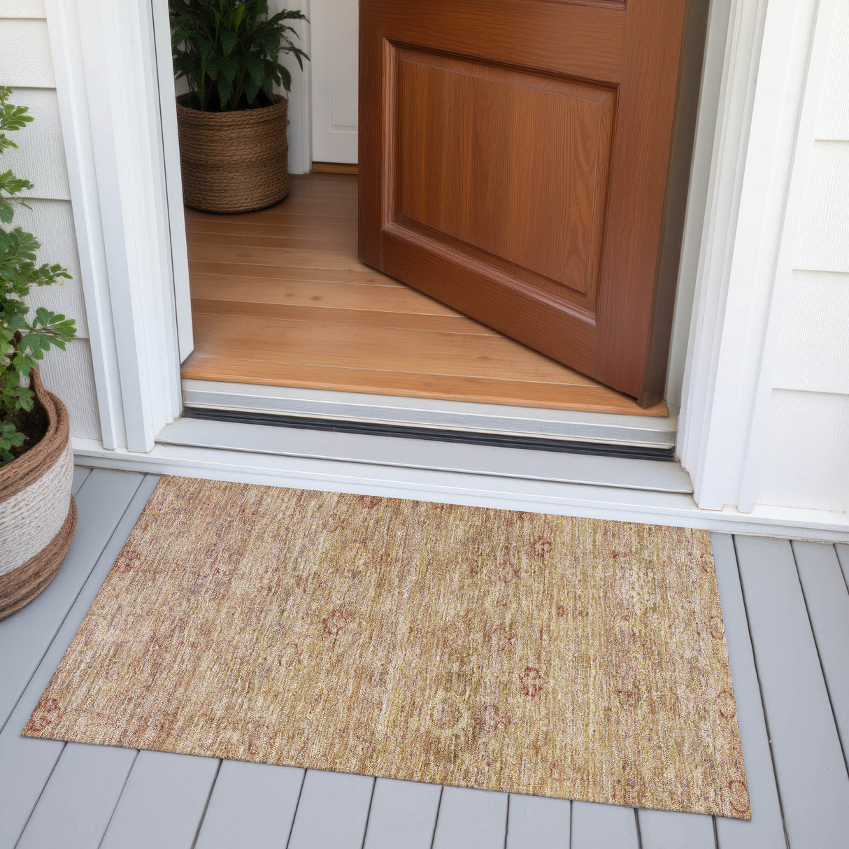 Addison Chantille ACN2090 Global Machine Made Traditional Coral Rug