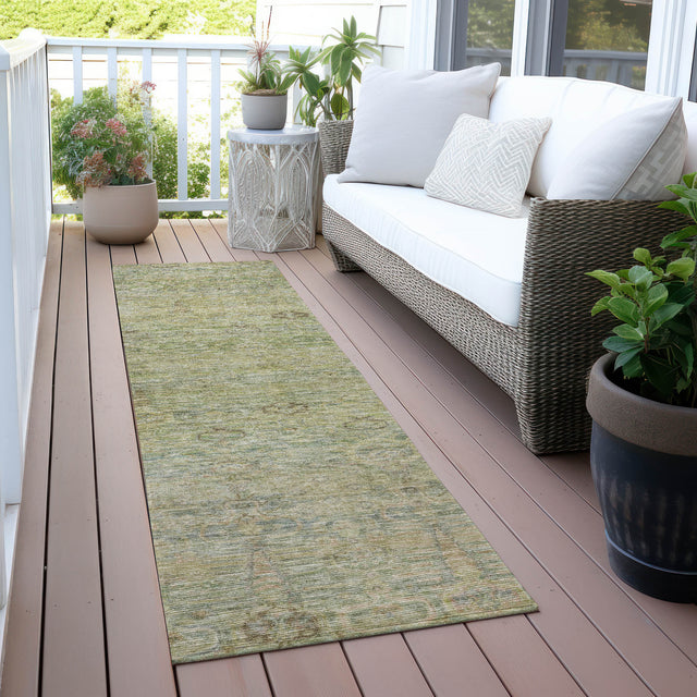 Addison Chantille ACN2090 Global Machine Made Traditional Green Rug