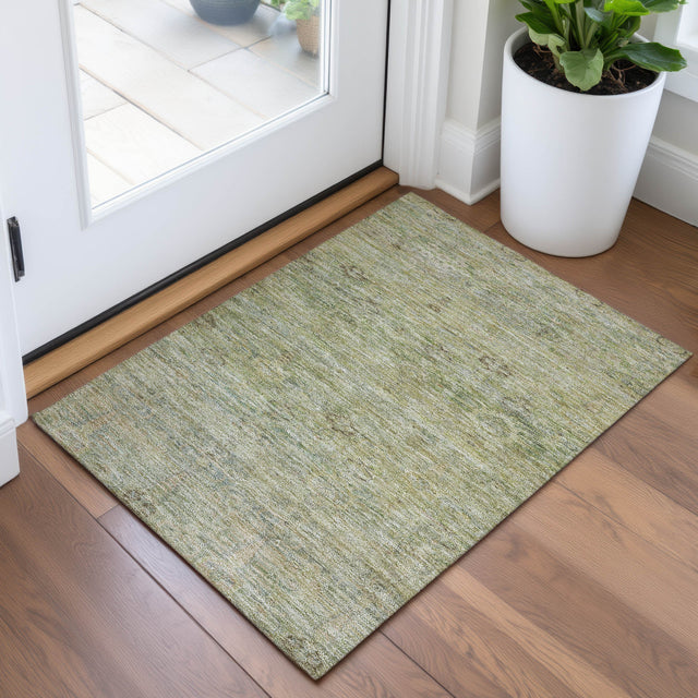 Addison Chantille ACN2090 Global Machine Made Traditional Green Rug