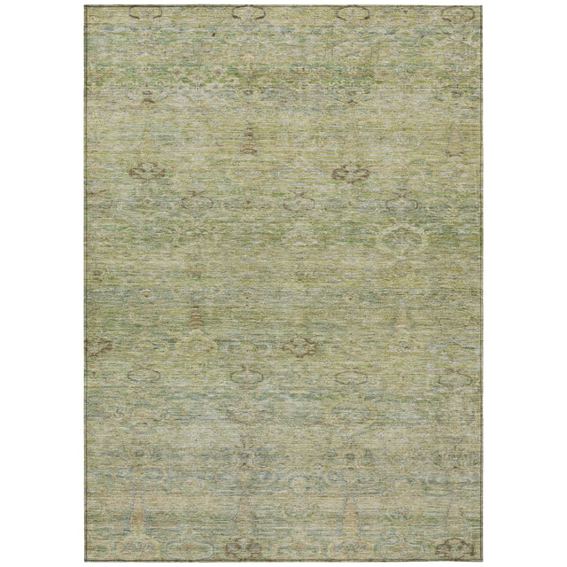 Addison Chantille ACN2090 Global Machine Made Traditional Green Rug