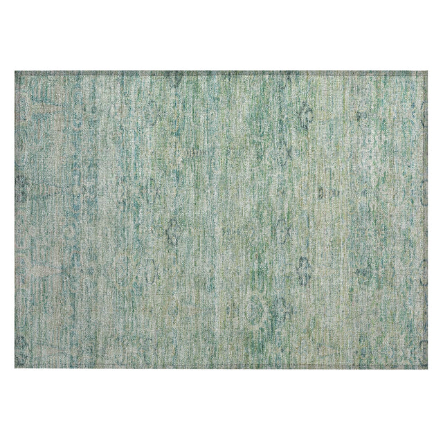 Addison Chantille ACN2090 Global Machine Made Traditional Teal Rug