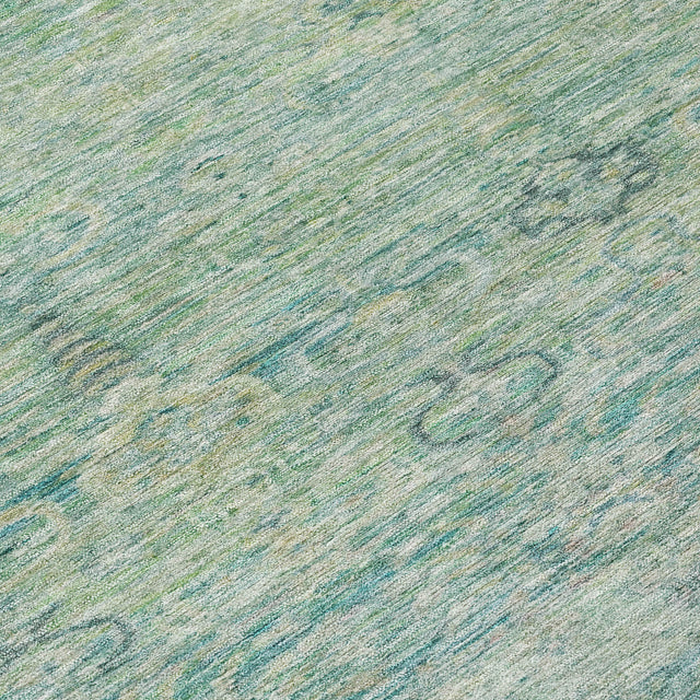 Addison Chantille ACN2090 Global Machine Made Traditional Teal Rug