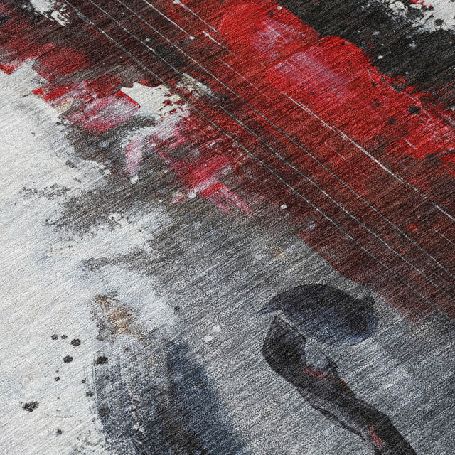 Addison Chantille ACN2091 Music Machine Made Transitional Gray Rug