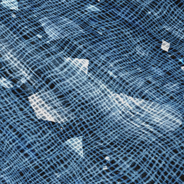 Addison Chantille ACN2092 Abstract Machine Made Transitional Blue Rug