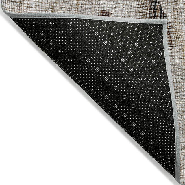 Addison Chantille ACN2092 Abstract Machine Made Transitional Linen Rug