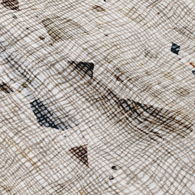 Addison Chantille ACN2092 Abstract Machine Made Transitional Linen Rug