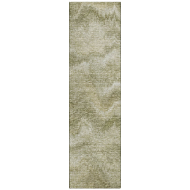 Addison Chantille ACN2095 Waves Machine Made Transitional Sage Rug