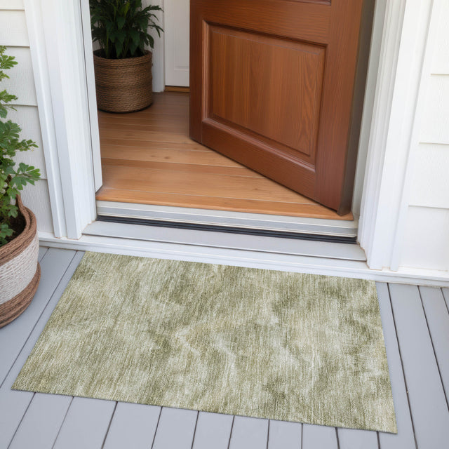 Addison Chantille ACN2095 Waves Machine Made Transitional Sage Rug