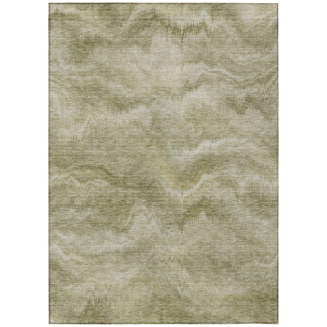 Addison Chantille ACN2095 Waves Machine Made Transitional Sage Rug
