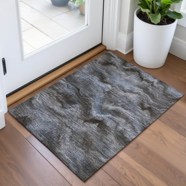 Addison Chantille ACN2095 Waves Machine Made Transitional Taupe Rug