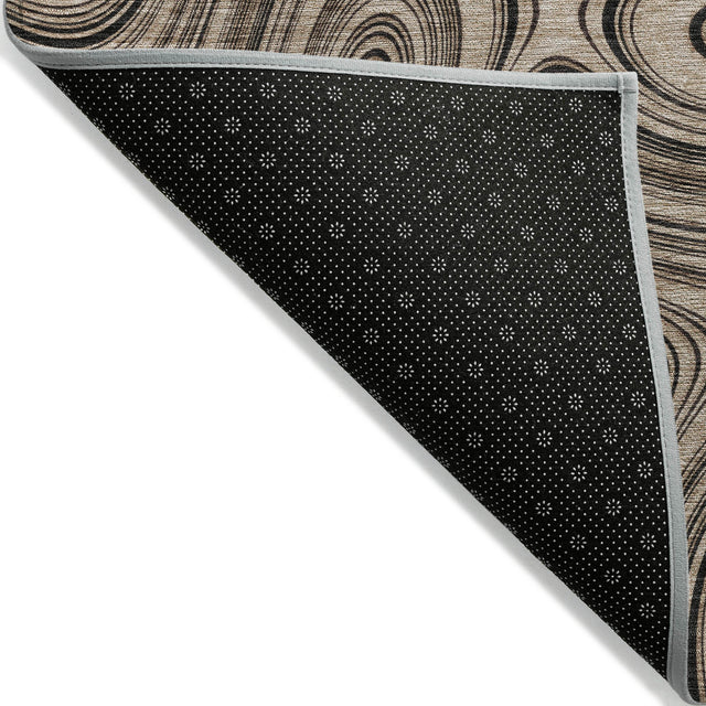 Addison Chantille ACN2097 Geometric Machine Made Transitional Beige Rug