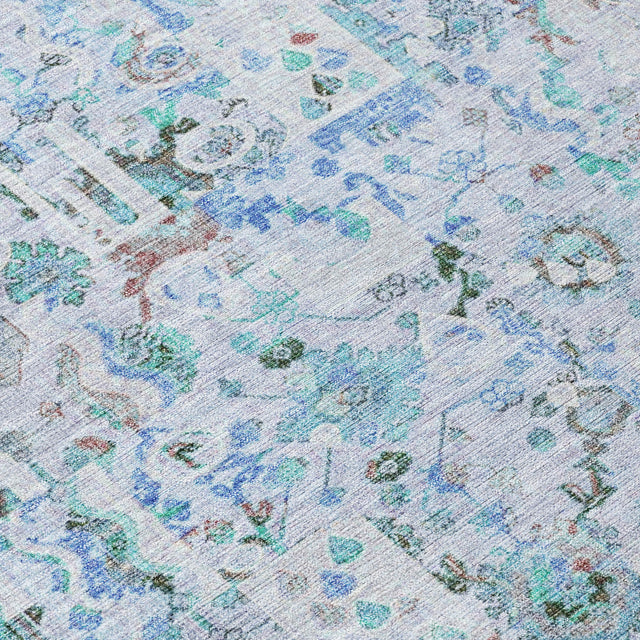 Addison Chantille ACN2099 Global Machine Made Traditional Blue Rug