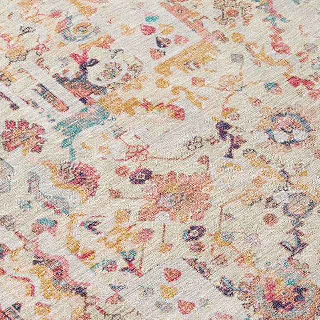 Addison Chantille ACN2099 Global Machine Made Traditional Pink Rug