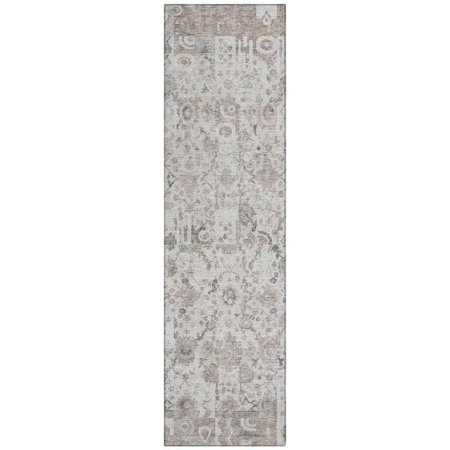 Addison Chantille ACN2099 Global Machine Made Traditional Taupe Rug