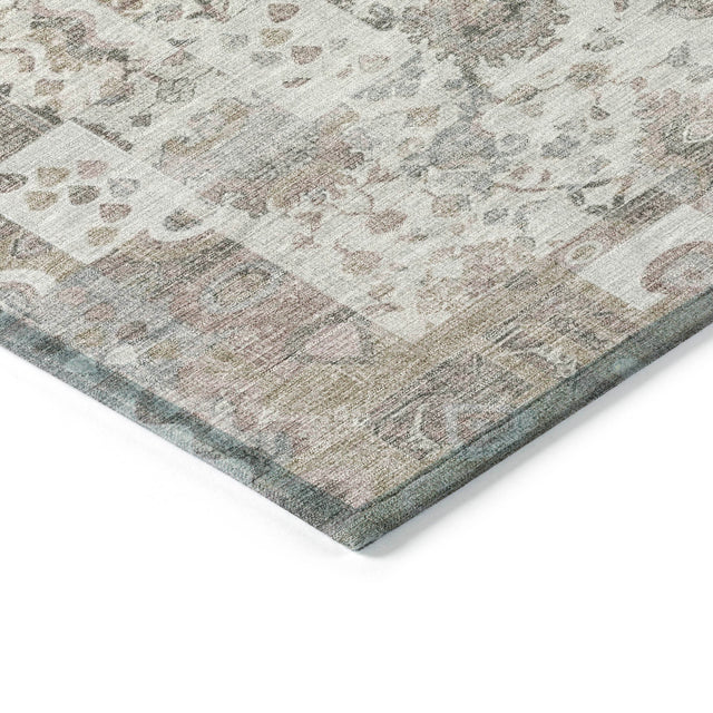 Addison Chantille ACN2099 Global Machine Made Traditional Taupe Rug