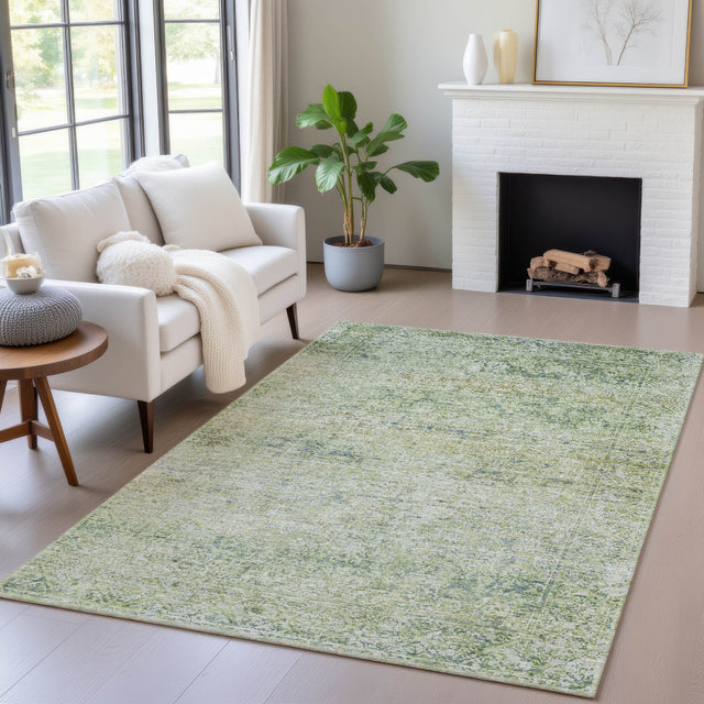 Addison Chantille ACN2103 Global Machine Made Traditional Aloe Rug