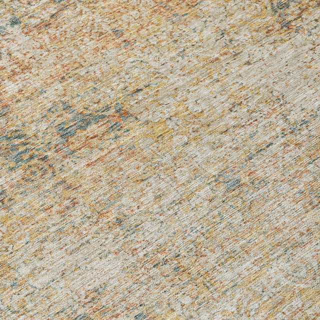 Addison Chantille ACN2103 Global Machine Made Traditional Gold Rug