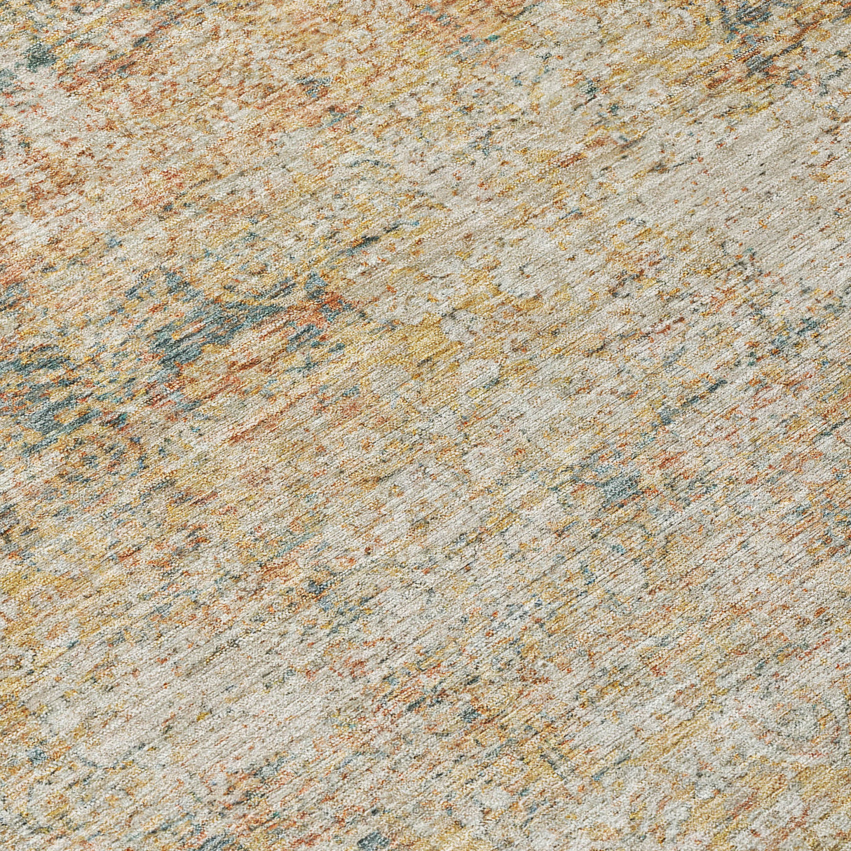 Addison Chantille ACN2103 Global Machine Made Traditional Gold Rug
