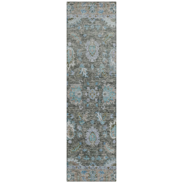 Addison Chantille ACN2104 Global Machine Made Traditional Fern Rug