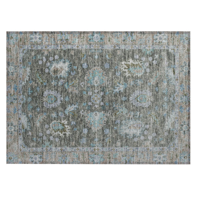 Addison Chantille ACN2104 Global Machine Made Traditional Fern Rug
