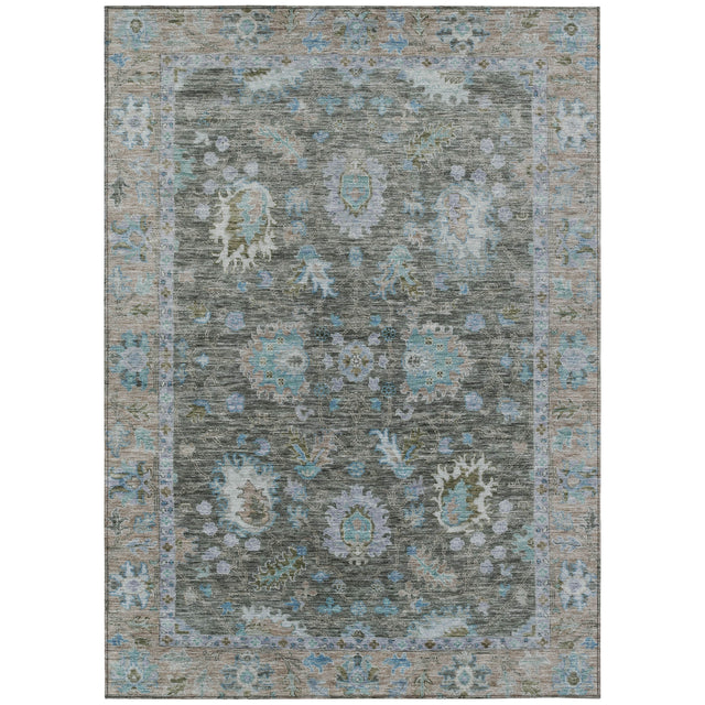 Addison Chantille ACN2104 Global Machine Made Traditional Fern Rug
