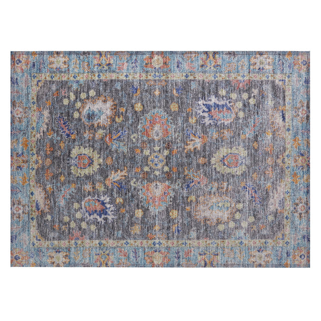 Addison Chantille ACN2104 Global Machine Made Traditional Gray Rug