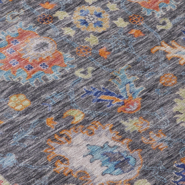 Addison Chantille ACN2104 Global Machine Made Traditional Gray Rug