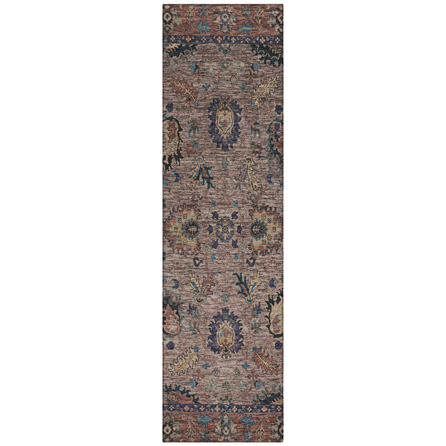 Addison Chantille ACN2104 Global Machine Made Traditional Mocha Rug