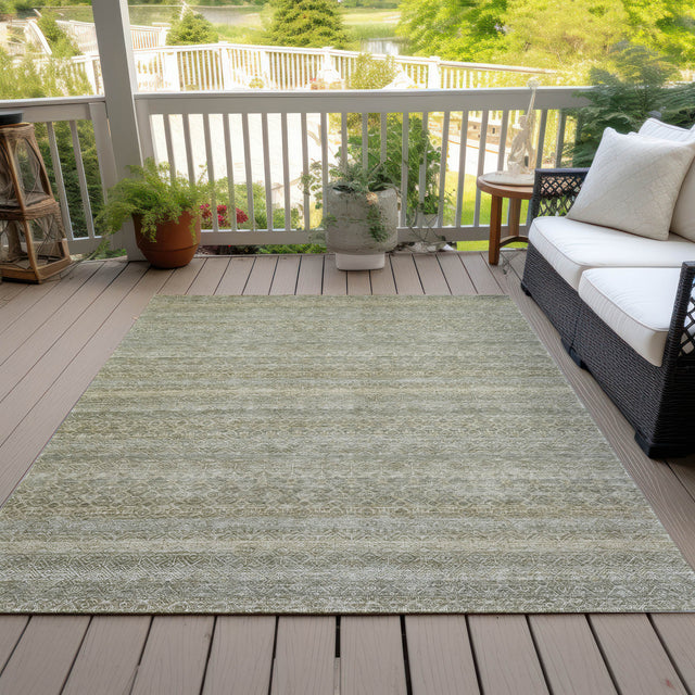 Addison Chantille ACN2105 Stripes Machine Made Transitional Linen Rug