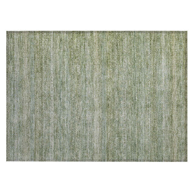 Addison Chantille ACN2105 Stripes Machine Made Transitional Sage Rug