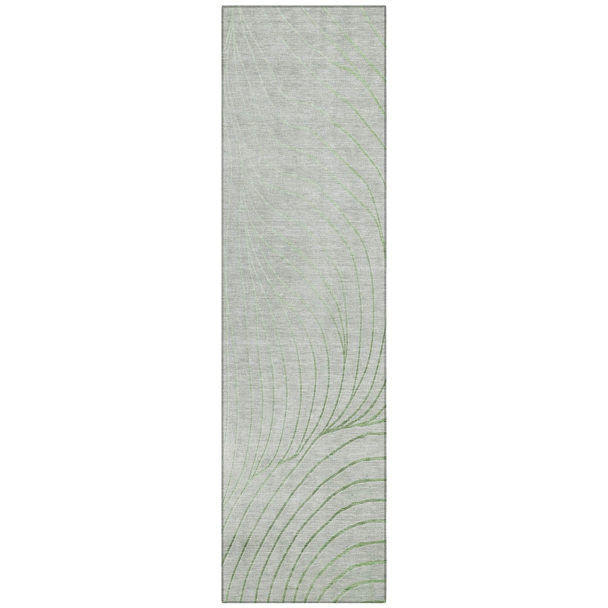 Addison Chantille ACN2107 Swirls Machine Made Transitional Aloe Rug