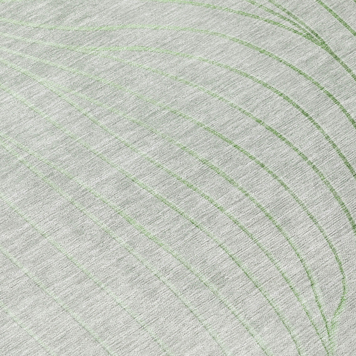 Addison Chantille ACN2107 Swirls Machine Made Transitional Aloe Rug