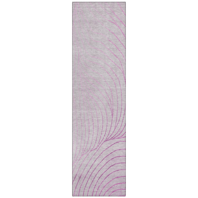 Addison Chantille ACN2107 Swirls Machine Made Transitional Blush Rug