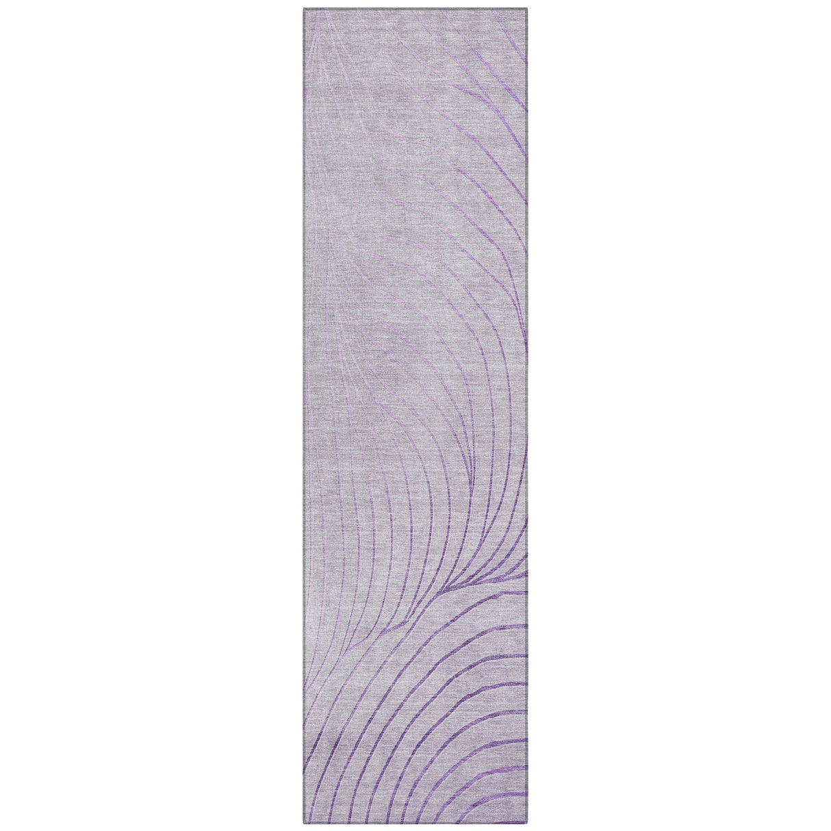 Addison Chantille ACN2107 Swirls Machine Made Transitional Lavender Rug