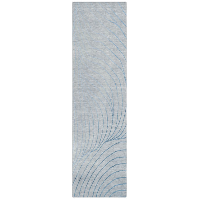 Addison Chantille ACN2107 Swirls Machine Made Transitional Sky Rug