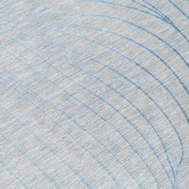 Addison Chantille ACN2107 Swirls Machine Made Transitional Sky Rug