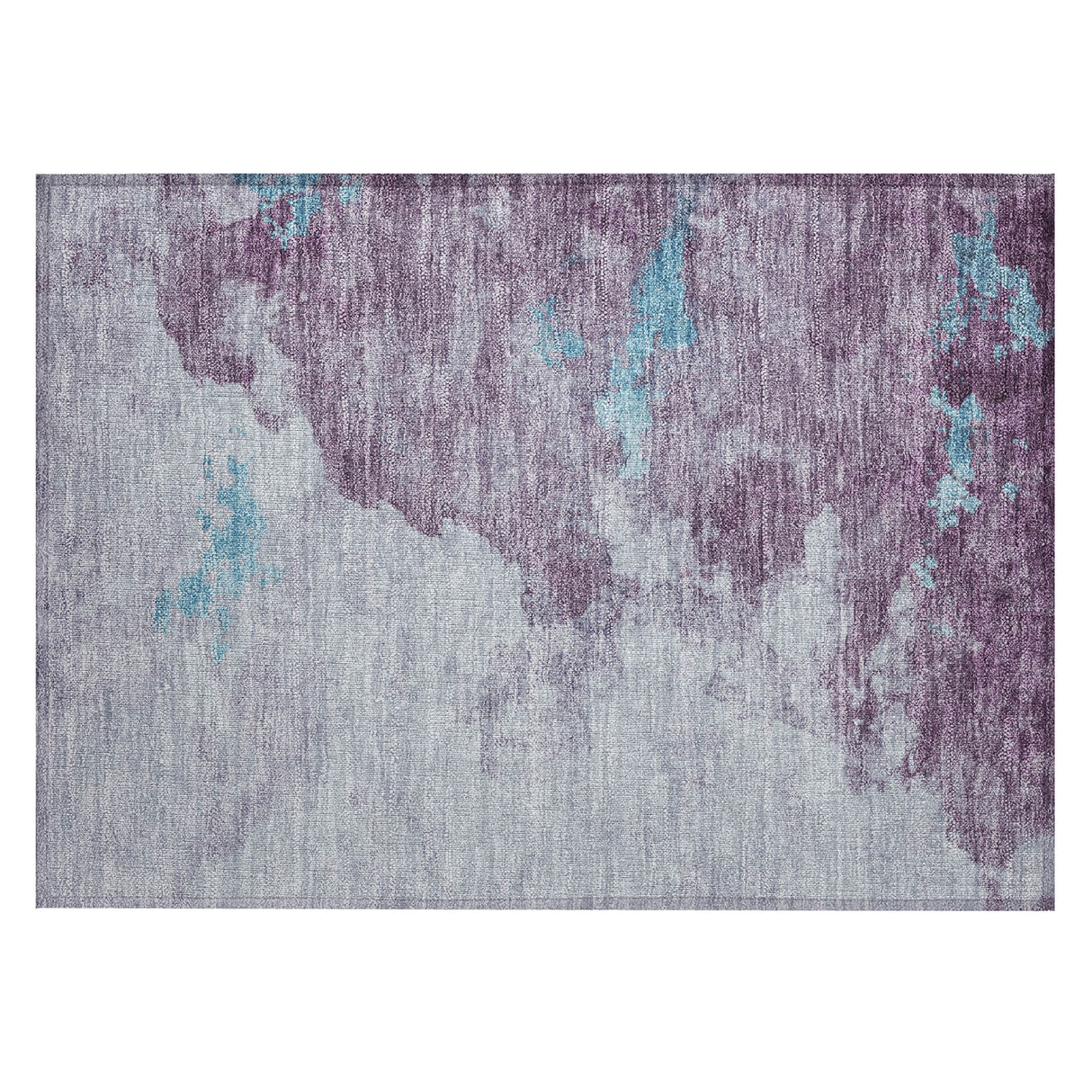 Addison Chantille ACN2108 Abstract Machine Made Transitional Lavender Rug
