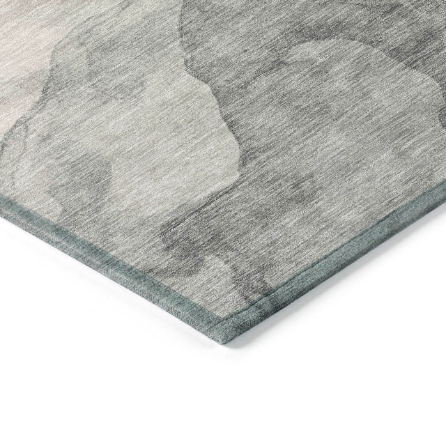 Addison Chantille ACN2109 Abstract Machine Made Transitional Salmon Rug