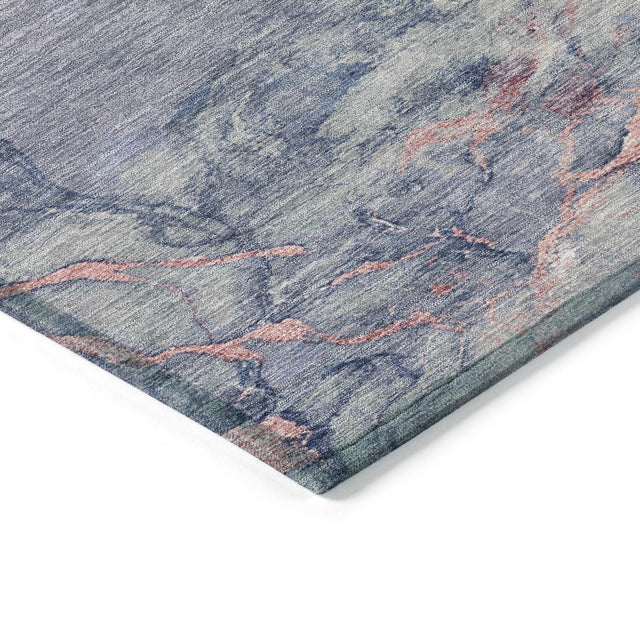 Addison Chantille ACN2110 Abstract Machine Made Transitional Blush Rug