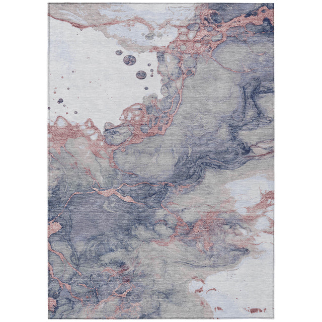 Addison Chantille ACN2110 Abstract Machine Made Transitional Blush Rug