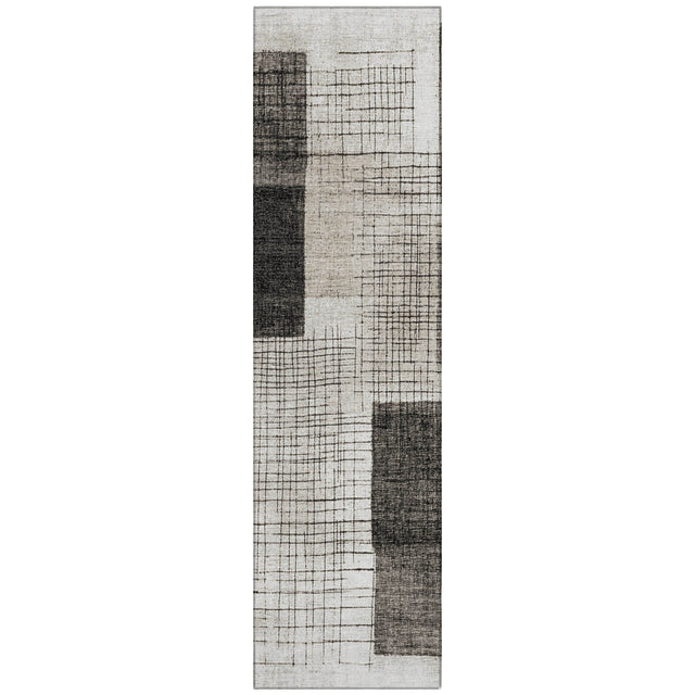 Addison Chantille ACN2112 Geometric Machine Made Transitional Ivory Rug