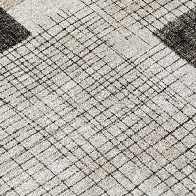 Addison Chantille ACN2112 Geometric Machine Made Transitional Ivory Rug