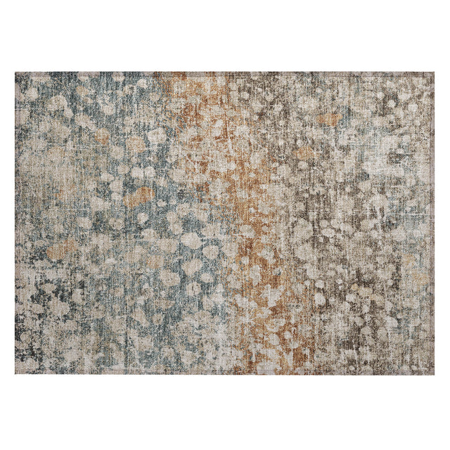 Addison Chantille ACN2113 Abstract Machine Made Transitional Putty Rug