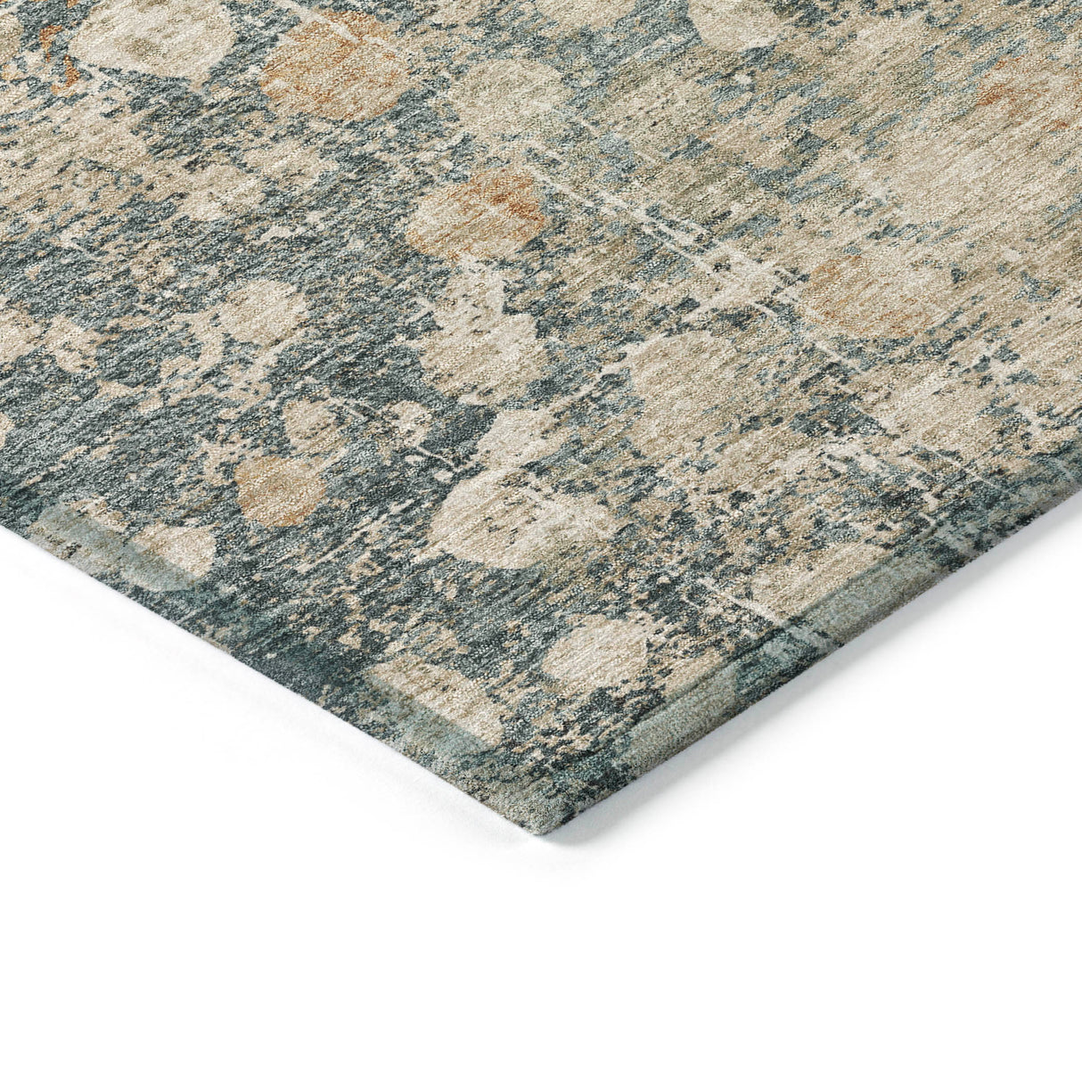 Addison Chantille ACN2113 Abstract Machine Made Transitional Putty Rug